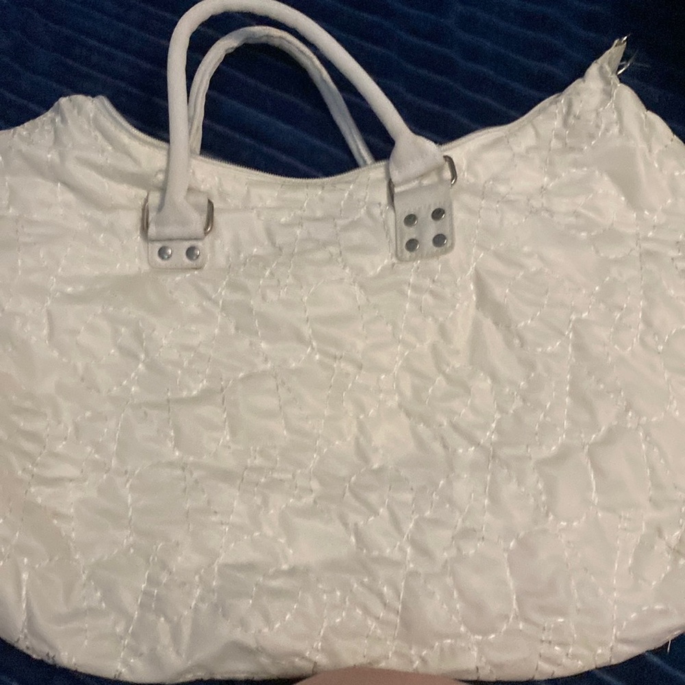 White purse